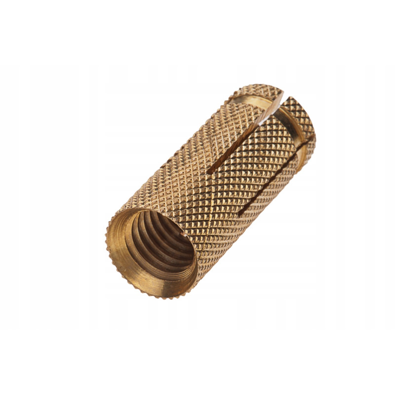 Tuleja rozporowa mosiężna M12